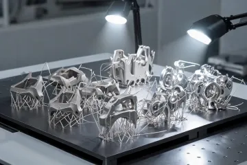 DMLS metal additive manufacturing parts