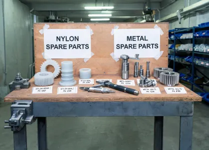 Industrial maintenance printed spare parts