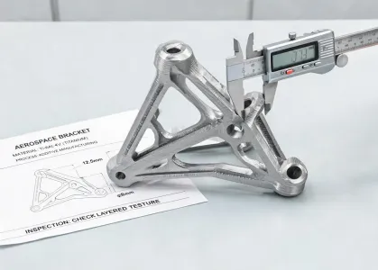 Aerospace additive bracket